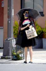 FAMKE JANSSEN Out Shopping in New York 05/14/2020