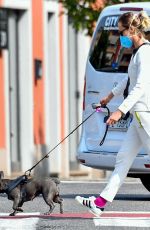 FEDERICA PELLEGRINI Out with Her Dog in Verona 05/28/2020