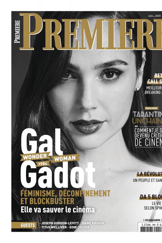 GAL GADOT in Premiere Magazine, France June 2020