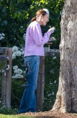 GEENA DAVIS Throws a Birthday Party for her Twin Sons in Pacific Palisades 05/06/2020