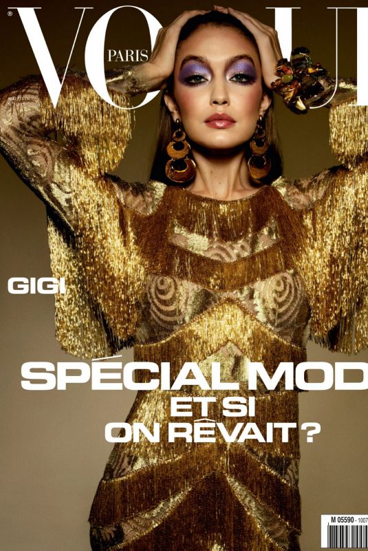 GIGI HADID in Vogue Paris, May/June 2020