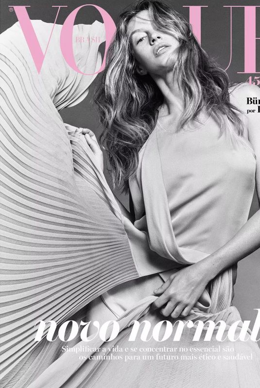 GISELE BUNDCHEN for Vogue Magazine, Brazil May 2020