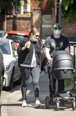 GOERGIA GROONE and Rupert Grint Out in London 05/21/2020