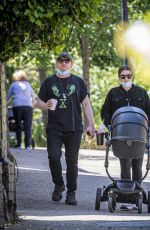 GOERGIA GROONE and Rupert Grint Out in London 05/21/2020