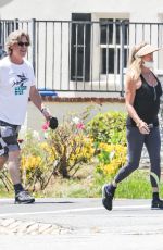 GOLDIE HAWN and Kurt Russel Out in Pacific Palisades 05/03/2020