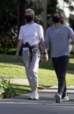 GWYNETH PALTROW and Brad Falchuk Night Out in Los Angeles 05/20/2020