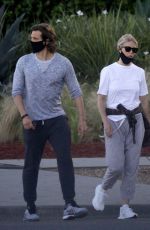 GWYNETH PALTROW and Brad Falchuk Night Out in Los Angeles 05/20/2020