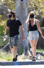 GWYNETH PALTROW and Brad Falchuk Night Out in Los Angeles 05/23/2020