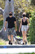 GWYNETH PALTROW and Brad Falchuk Night Out in Los Angeles 05/23/2020