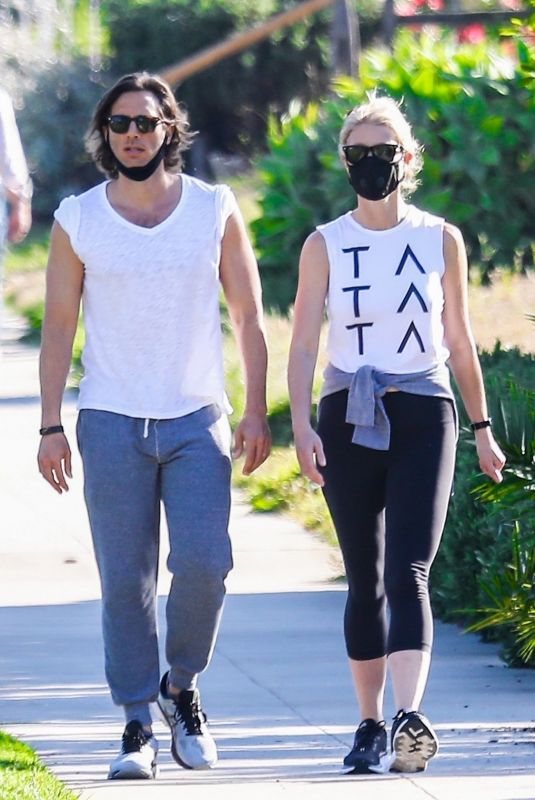 GWYNETH PALTROW and Brad Falchuk Out in Pacific Palisades 05/05/2020