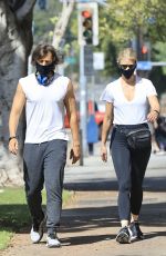 GWYNETH PALTROW and Brad Falchuk Out in West Hollywood 05/17/2020