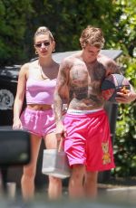 HAILEY and Justin BIEBER Out in Beverly Hills 05/25/2020