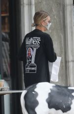 HAILEY BIEBER at Backyard Bowls in West Hollywood 05/29/2020