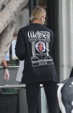 HAILEY BIEBER at Backyard Bowls in West Hollywood 05/29/2020