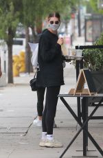 HAILEY BIEBER at Backyard Bowls in West Hollywood 05/29/2020
