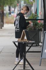 HAILEY BIEBER at Backyard Bowls in West Hollywood 05/29/2020