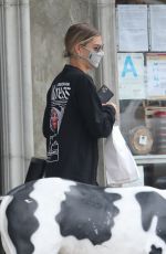HAILEY BIEBER at Backyard Bowls in West Hollywood 05/29/2020