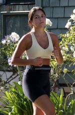 HANNAH ANN SLUSS Out Running in Los Angeles 05/07/2020