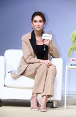 HANNAH QUINLIVAN Promotes Her Contact Lens Brand Quinlivan in Taipei 05/27/2020