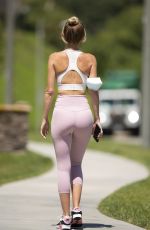 HAYLEY HASSELHOFF Out Hikinig in Calabasas 05/28/2020