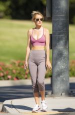 HAYLEY ROBERTS HASSELHOFF Out Hiking in Calabasas 05/21/2020