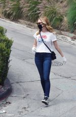 HEATHER GRAHAM Out and About in Los Angeles 05/13/2020
