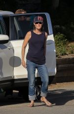 HELEN HUNT in Bikini at a Beach in Malibu 05/22/2020