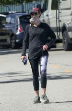 HELEN HUNT Out Hiking in Brentwood 05/21/2020