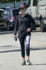 HELEN HUNT Out Hiking in Brentwood 05/21/2020