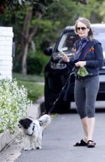 HELEN HUNT Out with her Dogs in Brentwood 05/11/2020