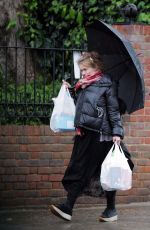 HELENA BONHAM CARTER Out Shopping in London 04/30/2020