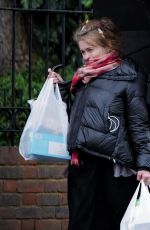 HELENA BONHAM CARTER Out Shopping in London 04/30/2020