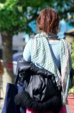 HELENA BONHAM CARTER Taking Watermelon to Her Home in London 05/14/2020