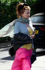 HELENA BONHAM CARTER Taking Watermelon to Her Home in London 05/14/2020
