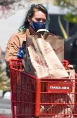 HILARY DUFF Wearing Mask Out Shopping in Studio City 04/30/2020