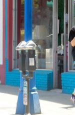 INDIA EISLEY in Shorts Out in West Hollywood 05/28/2020