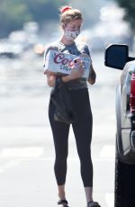 IRELAND BALDWIN Out Picking Beer in Los Angeles 05/01/2020