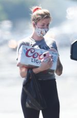 IRELAND BALDWIN Out Picking Beer in Los Angeles 05/01/2020