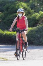 ISALF ISHER Riding Ber Bike Out in Beverly Hills 05/07/2020