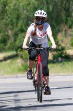 ISLA FISHER Out for a Bike Ride in Los Angeles 05/04/2020