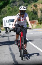 ISLA FISHER Out for a Bike Ride in Los Angeles 05/04/2020
