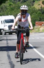 ISLA FISHER Out for a Bike Ride in Los Angeles 05/04/2020