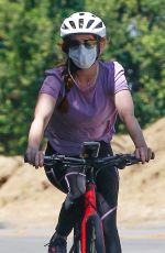 ISLA FISHER Out for Bike Ride in Hollywood 05/08/2020