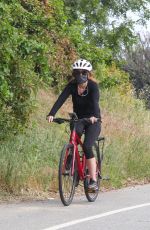 ISLA FISHER Out for Bike Ride in Los Angeles 04/30/2020