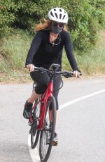 ISLA FISHER Out for Bike Ride in Los Angeles 04/30/2020