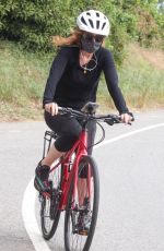 ISLA FISHER Out for Bike Ride in Los Angeles 04/30/2020