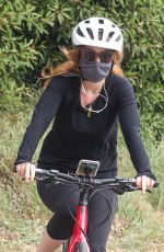 ISLA FISHER Out for Bike Ride in Los Angeles 04/30/2020