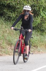 ISLA FISHER Out for Bike Ride in Los Angeles 04/30/2020