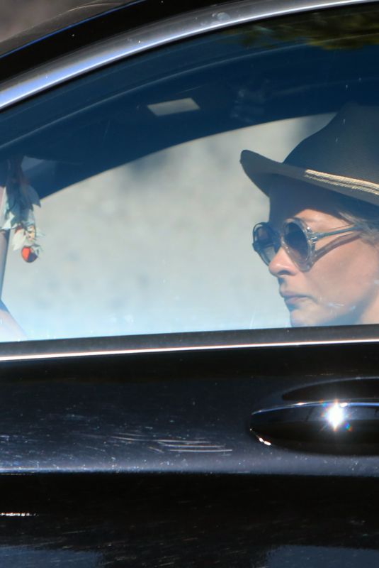 JAIME KING Out Driving in West Hollywood 05/20/2020