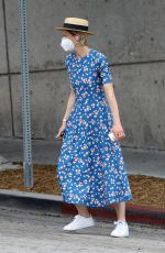 JAIME KING Wearing Mask Out in West Hollywood 04/29/2020